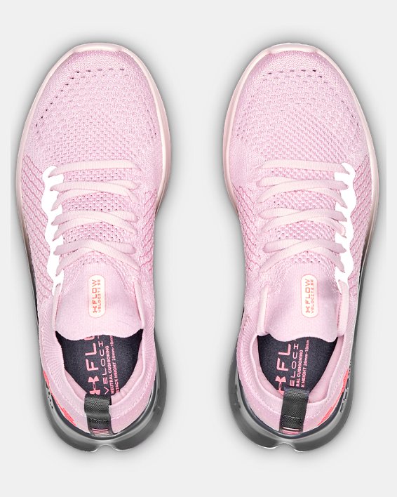 Women's UA Flow Knit Running Shoes, Pink, pdpMainDesktop image number 2